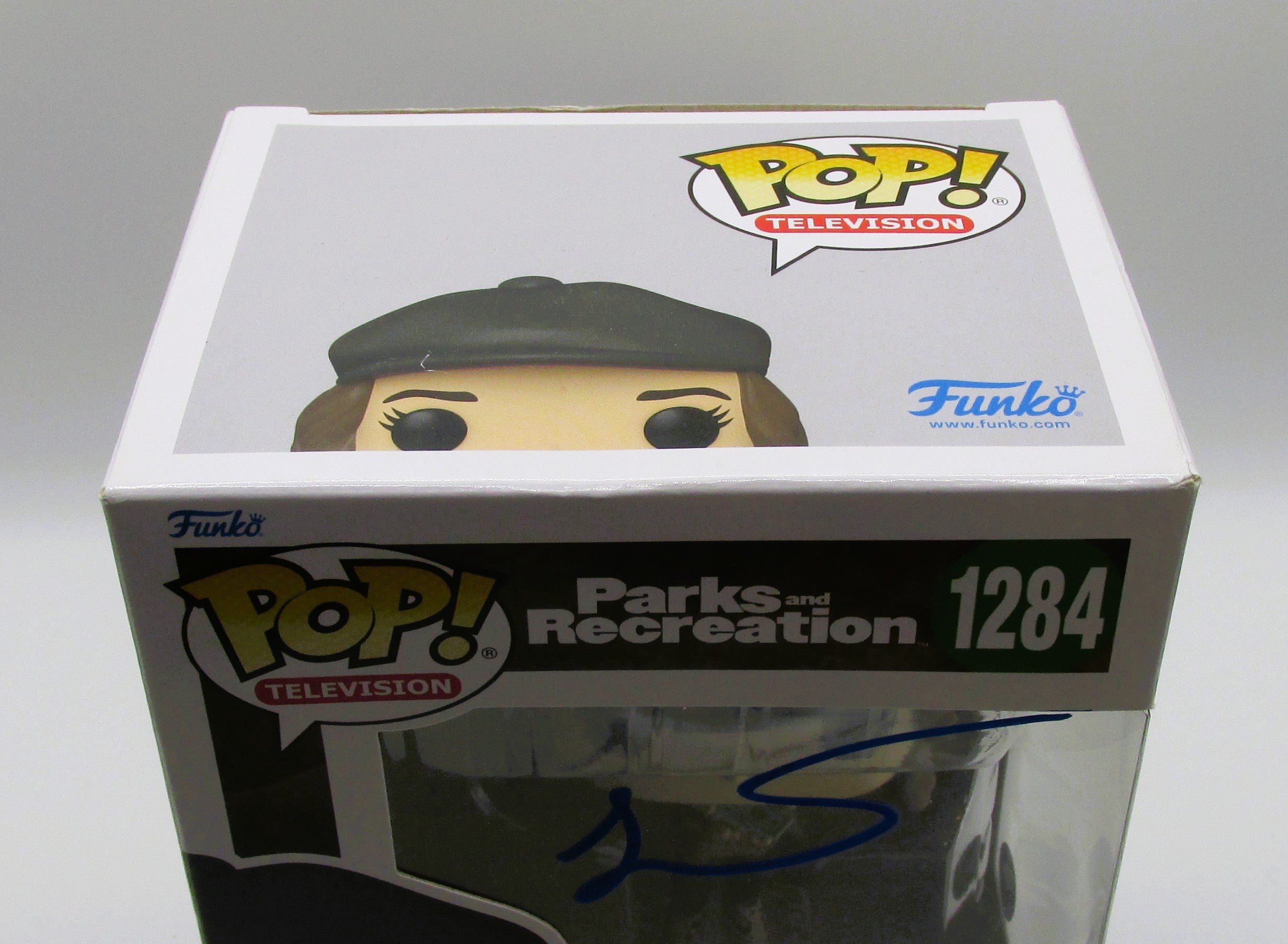 Mona-Lisa Saperstein (Jenny Slate) Signed Funko In Case With COA (PC484115) (Parks & Rec)