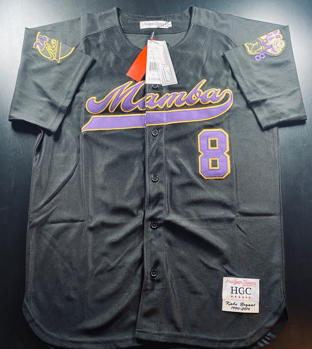 NWT - Adult Large Kobe Bryant Baseball Style Jersey