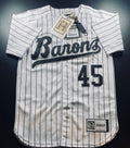 NWT - Adult Small Michael Jordan Baseball Jersey (Barons, Bulls)