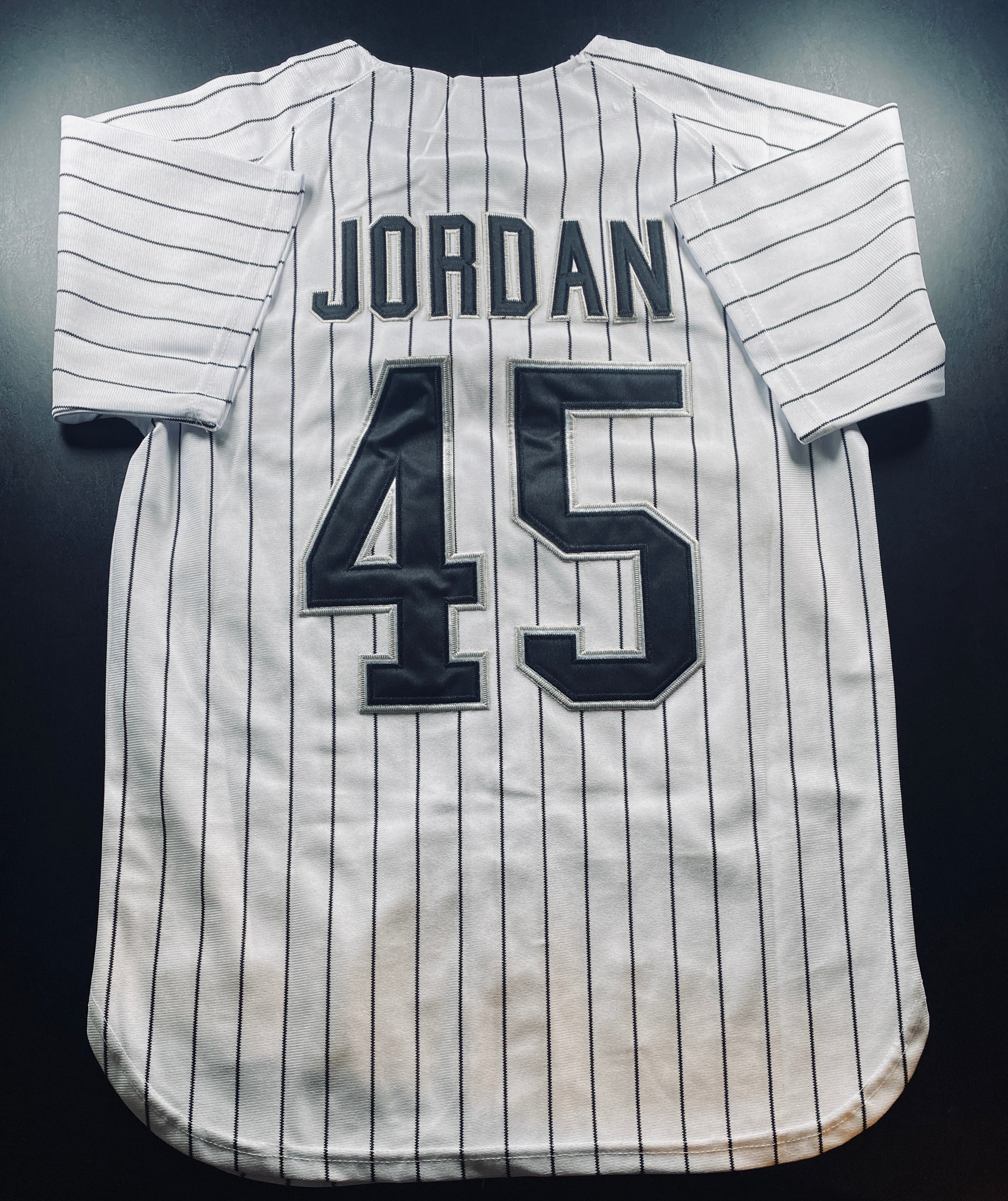 NWT - Adult Small Michael Jordan Baseball Jersey (Barons, Bulls)