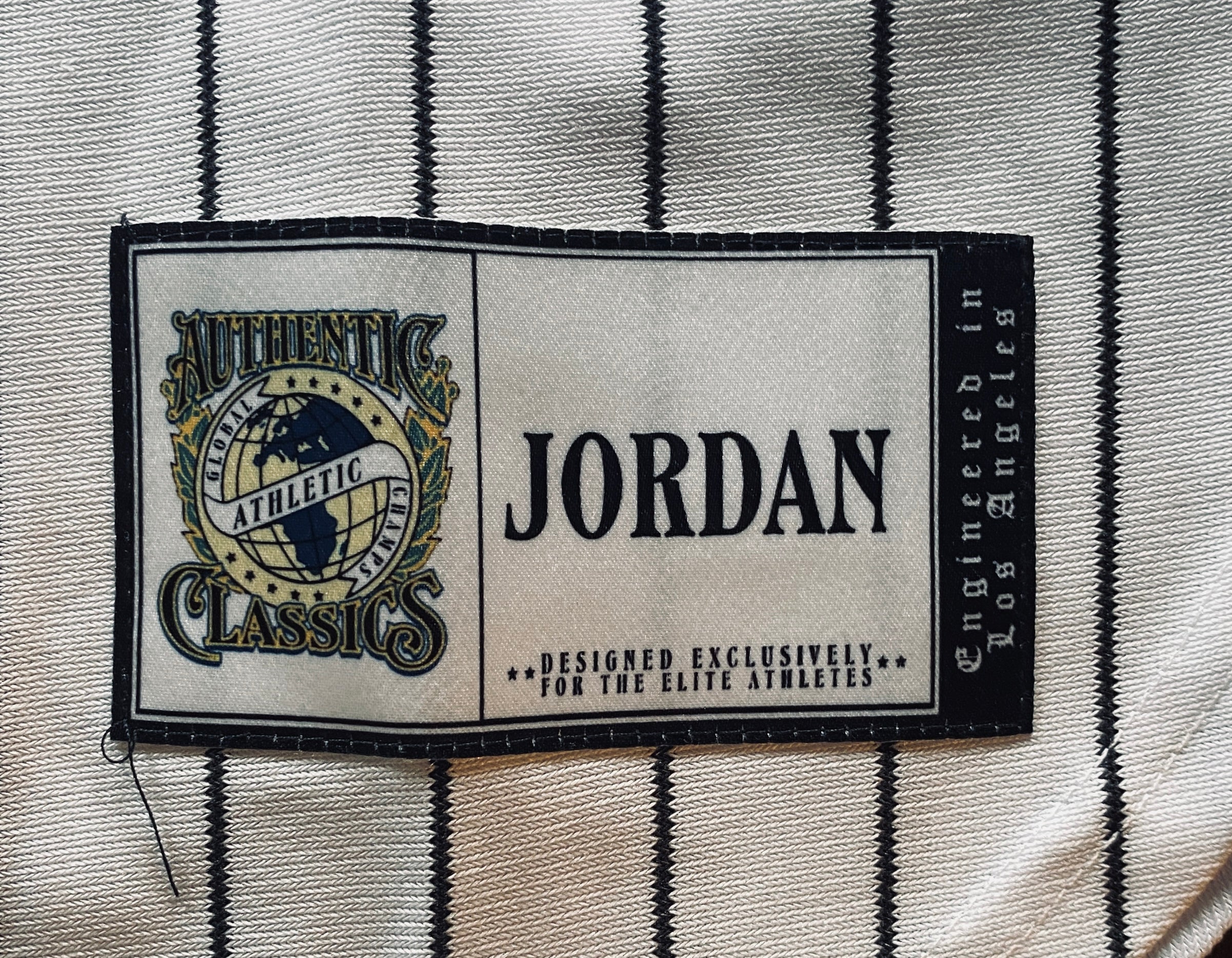 NWT - Adult Small Michael Jordan Baseball Jersey (Barons, Bulls)