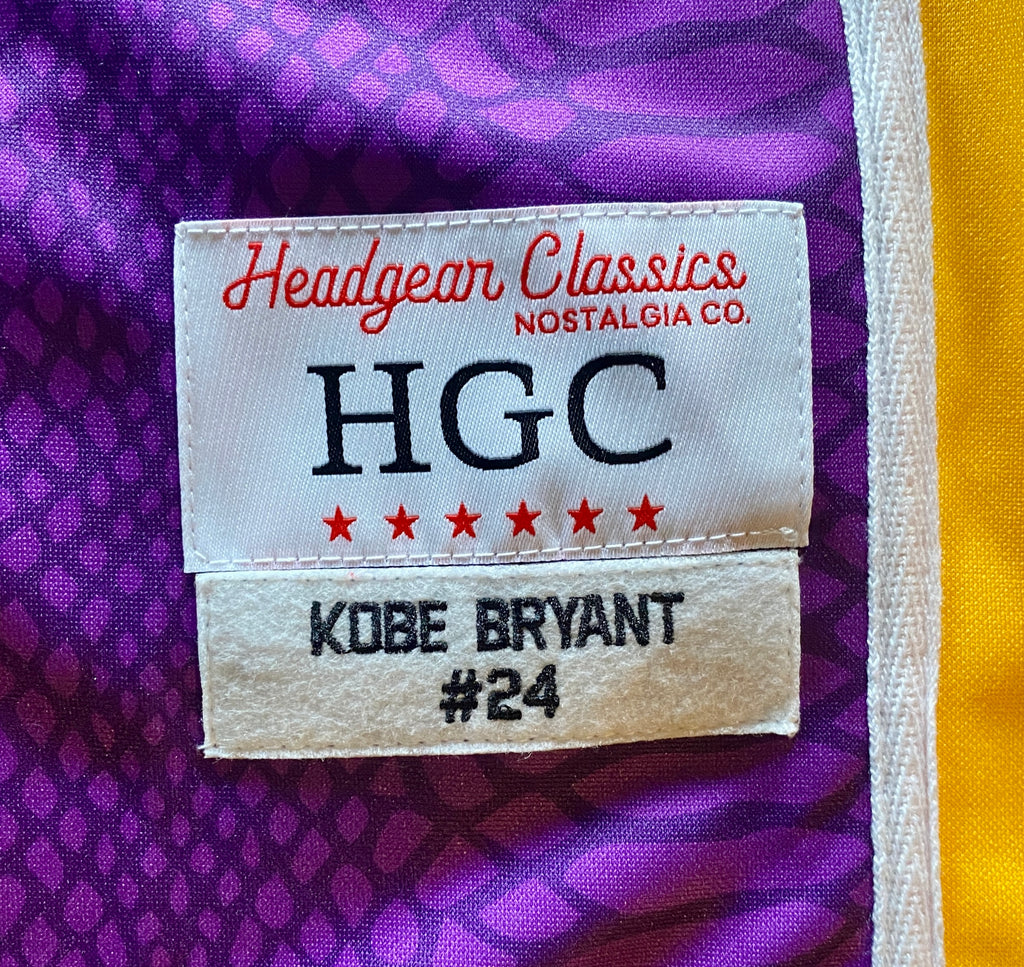 NWT - Adult XL Kobe Bryant Purple Jersey, Mamba on Front, Bryant on Back Lakers