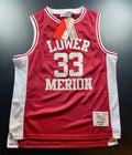 NWT - Youth Large Kobe Bryant Red High School Jersey (Lower Merion, Lakers)