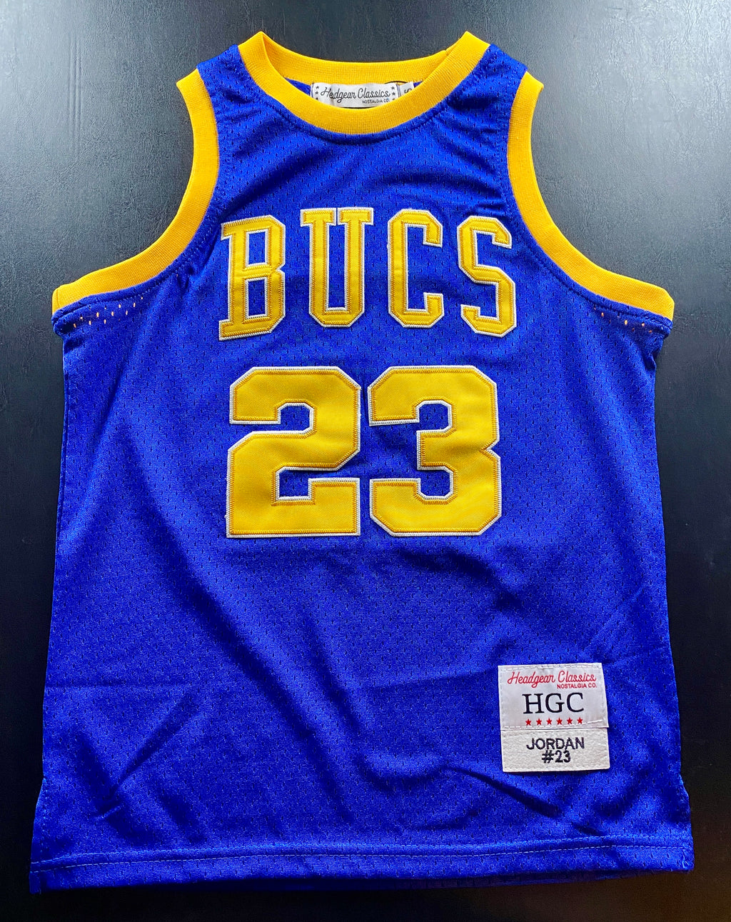 NWOT - Youth Small Michael Jordan Blue High School Jersey (Bucs, Bulls)