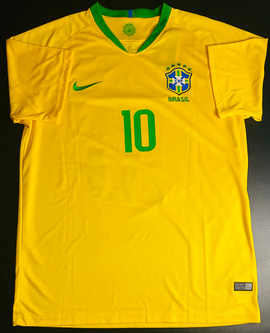 Neymar Jr Signed Jersey With COA (988021) (Brazil)