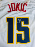 Nikola Jokic Signed Jersey With COA (107883) (Nuggets)