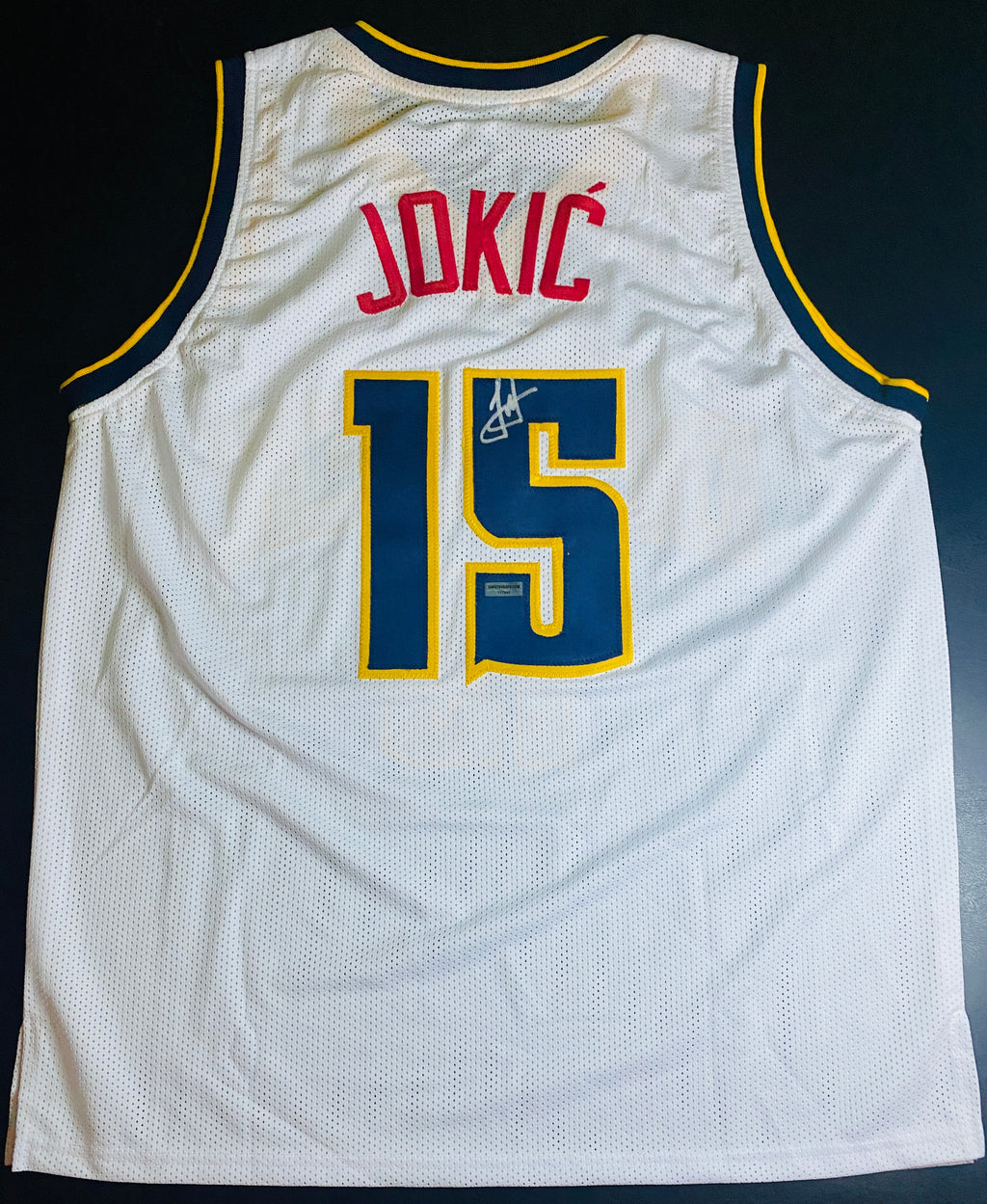 Nikola Jokic Signed Jersey With COA (107883) (Nuggets)