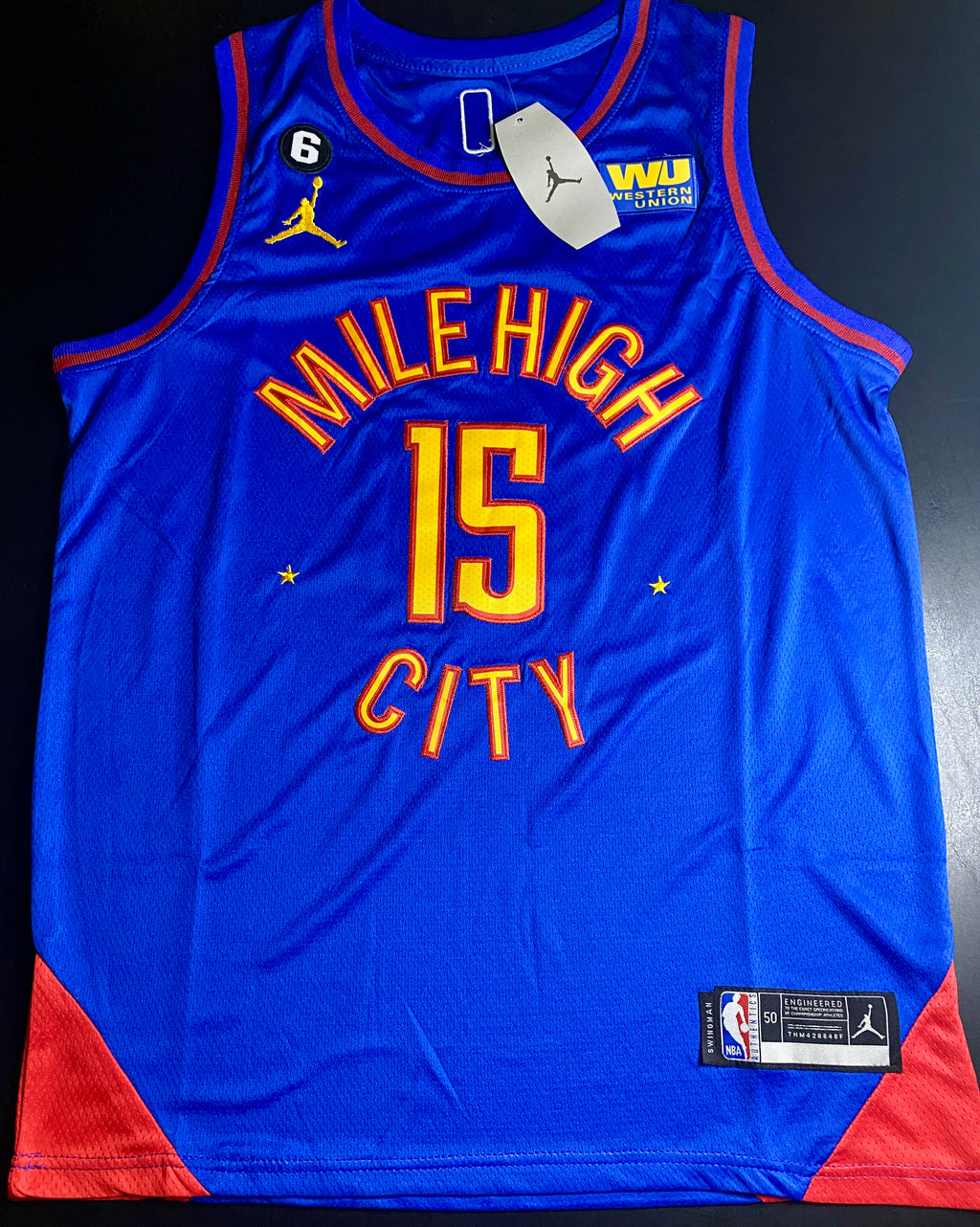 Nikola Jokic Signed Jersey With COA (PC602986) (Nuggets)