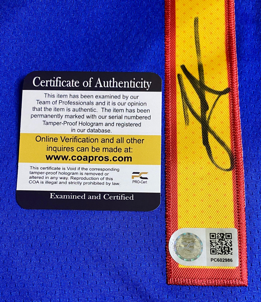 Nikola Jokic Signed Jersey With COA (PC602986) (Nuggets)