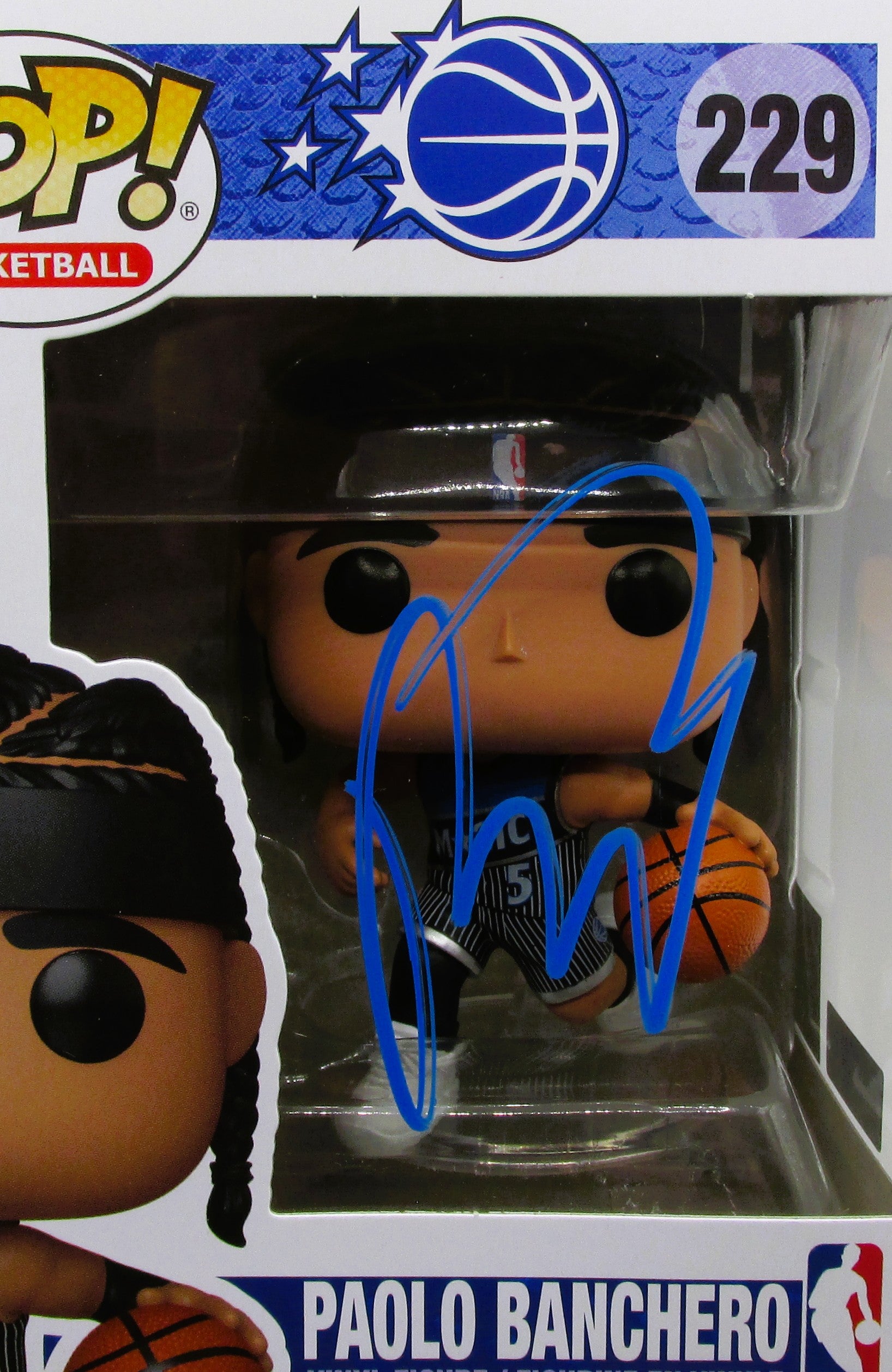 Paolo Banchero Signed Funko In Case With COA (152295) (Magic)