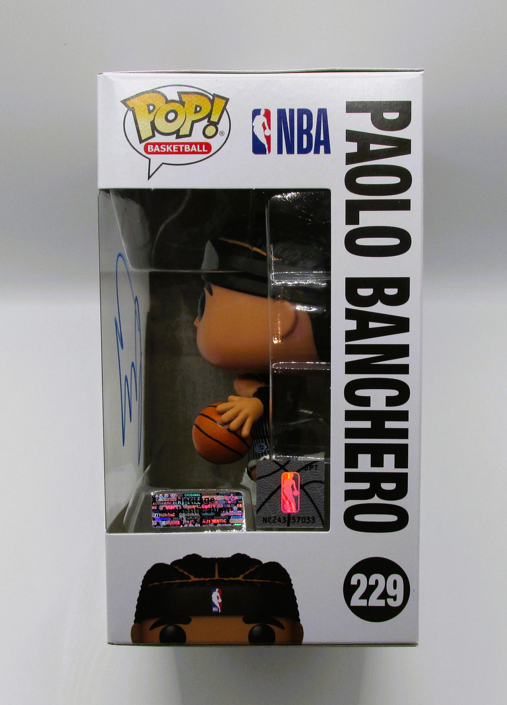 Paolo Banchero Signed Funko In Case With COA (152295) (Magic)