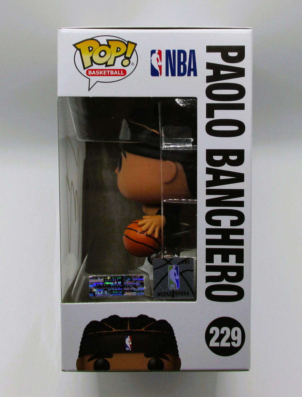 Paolo Banchero Signed Funko In Case With COA (152302) (Magic)