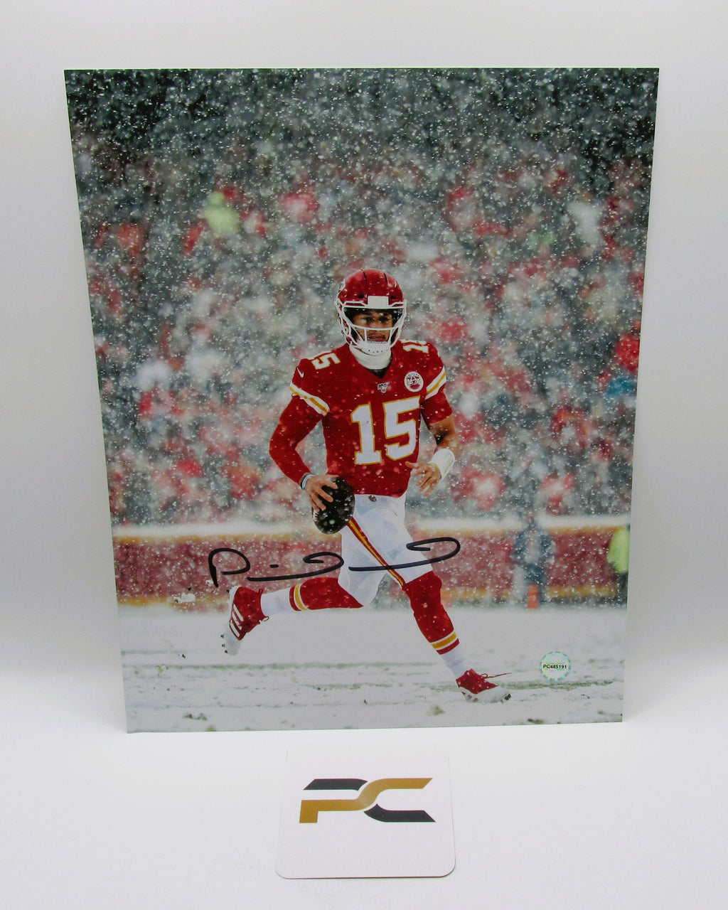 Patrick Mahomes Signed 8x10 Photo With COA (PC485191) (Chiefs)