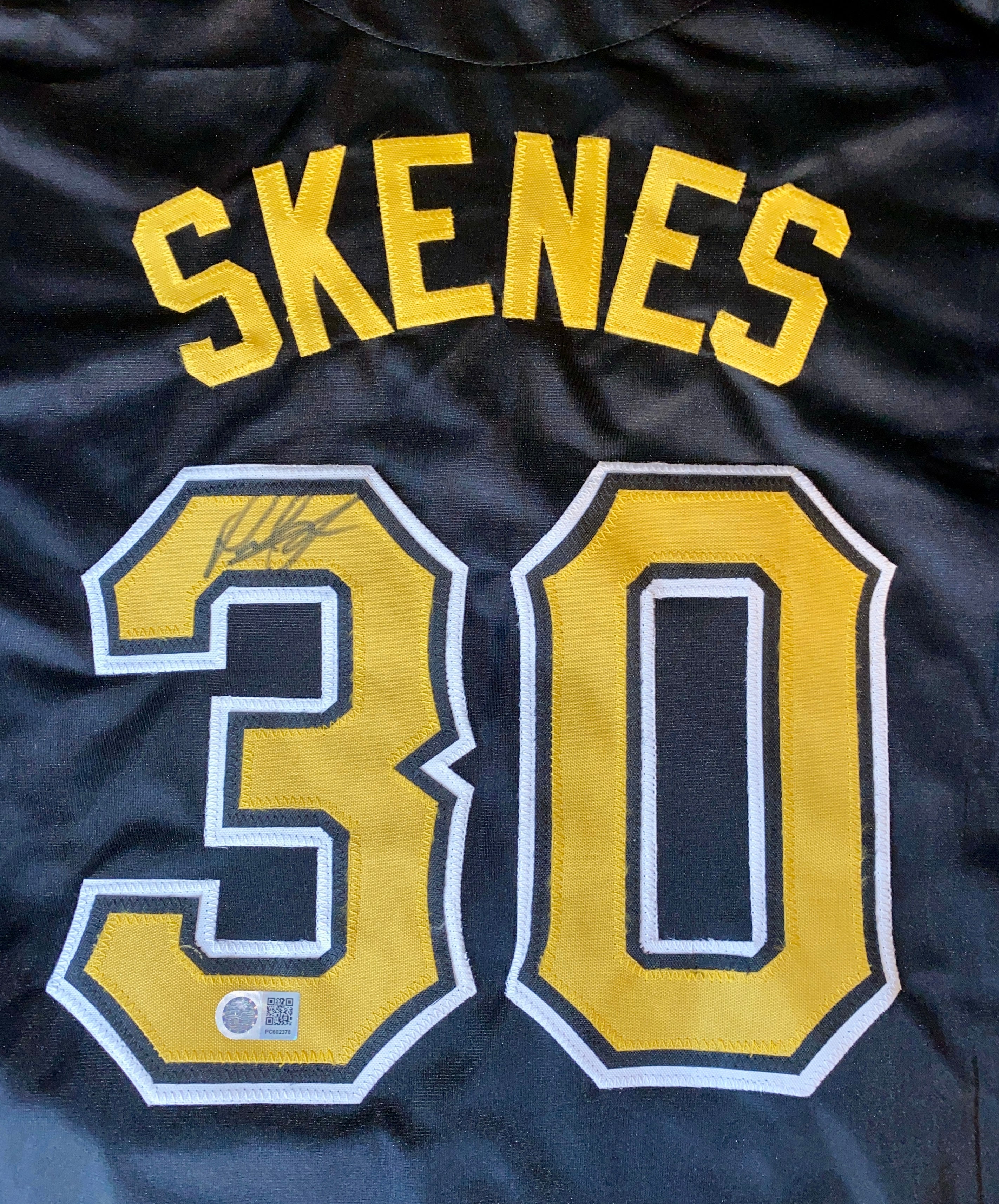 Paul Skenes Signed Jersey With COA (PC602378) (Pirates)