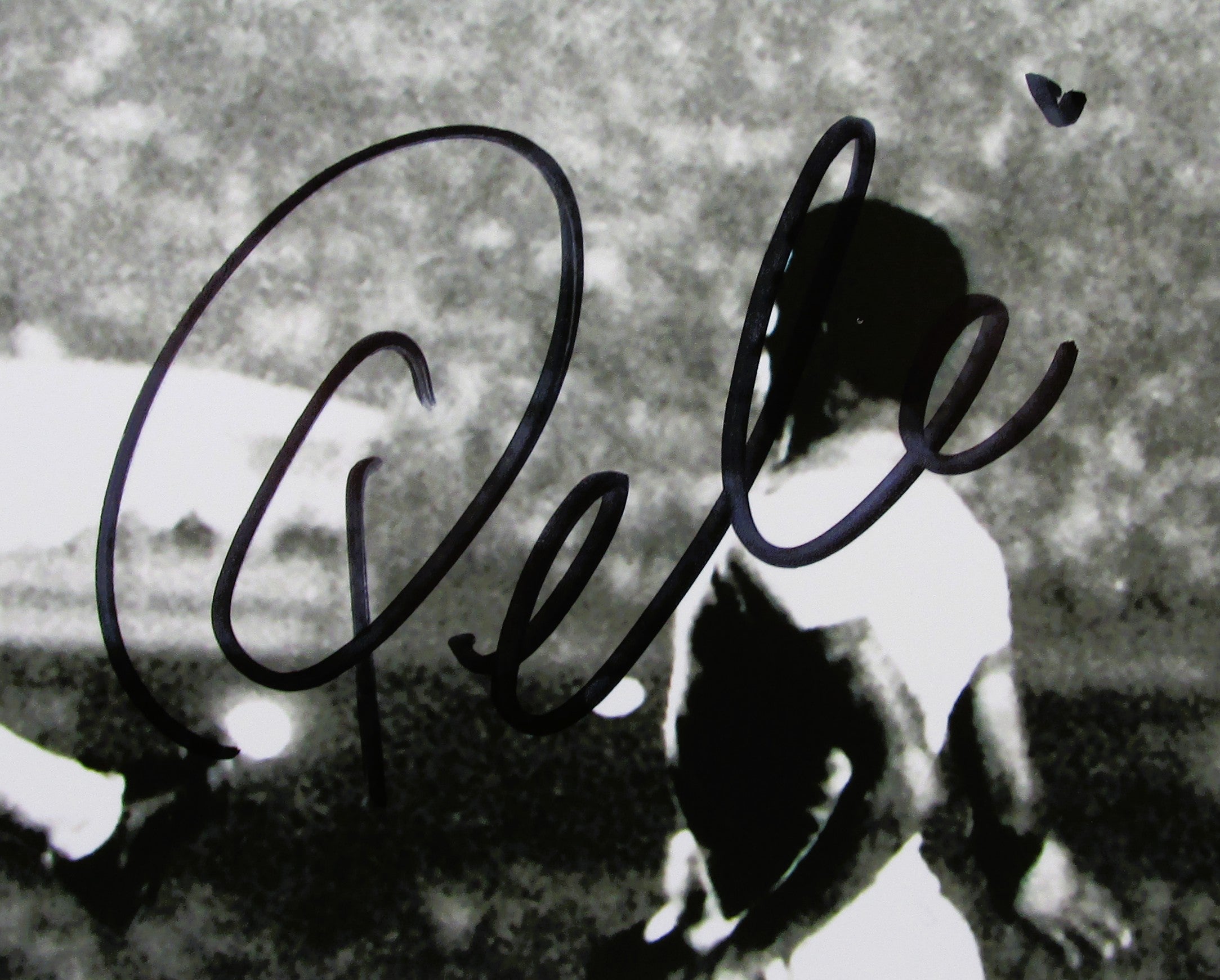 Pele Signed 8x10 Photo with COA (A52271)