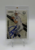 Peyton Manning Signed Card With COA (109352) (Colts)