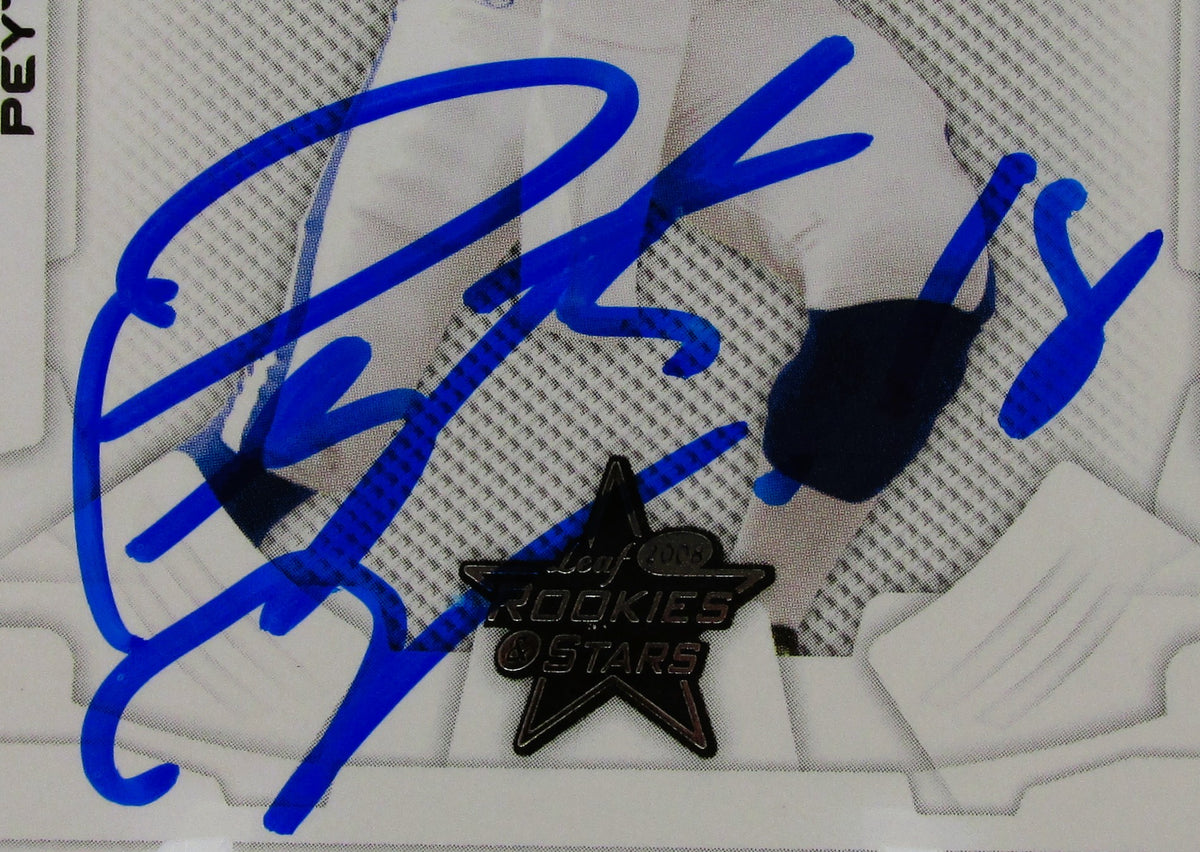 Peyton Manning Signed Card With COA (109356) (Colts)