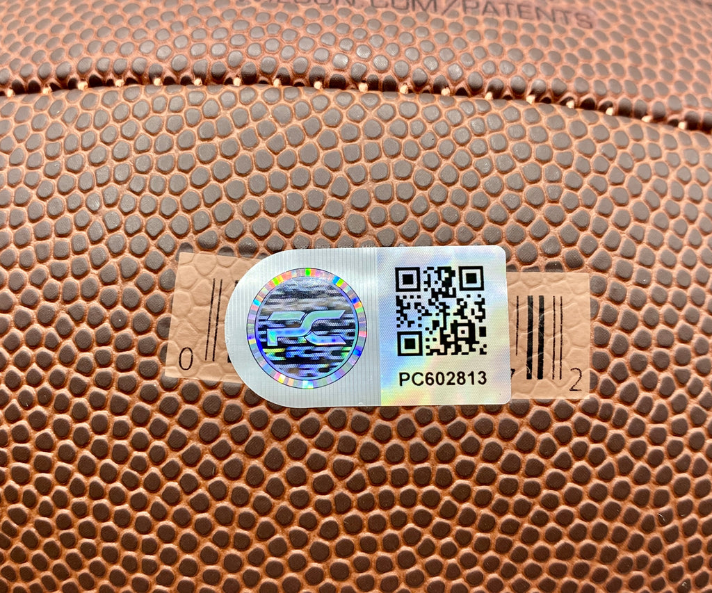 Peyton Manning Signed Football With COA (PC602813) (Colts, Broncos)