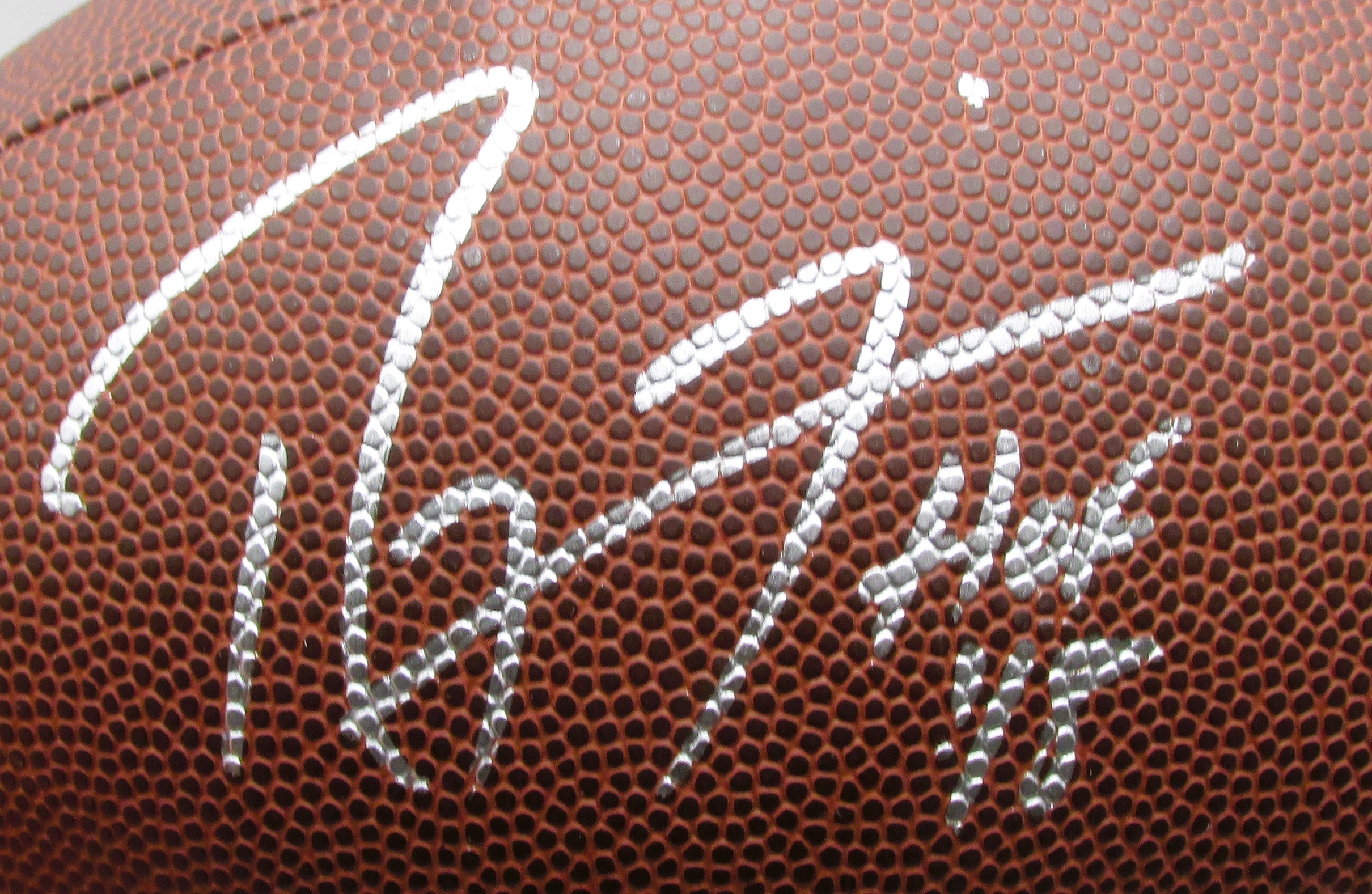 Ray Lewis AND Ed Reed Signed Football With COA (120330) (Ravens)