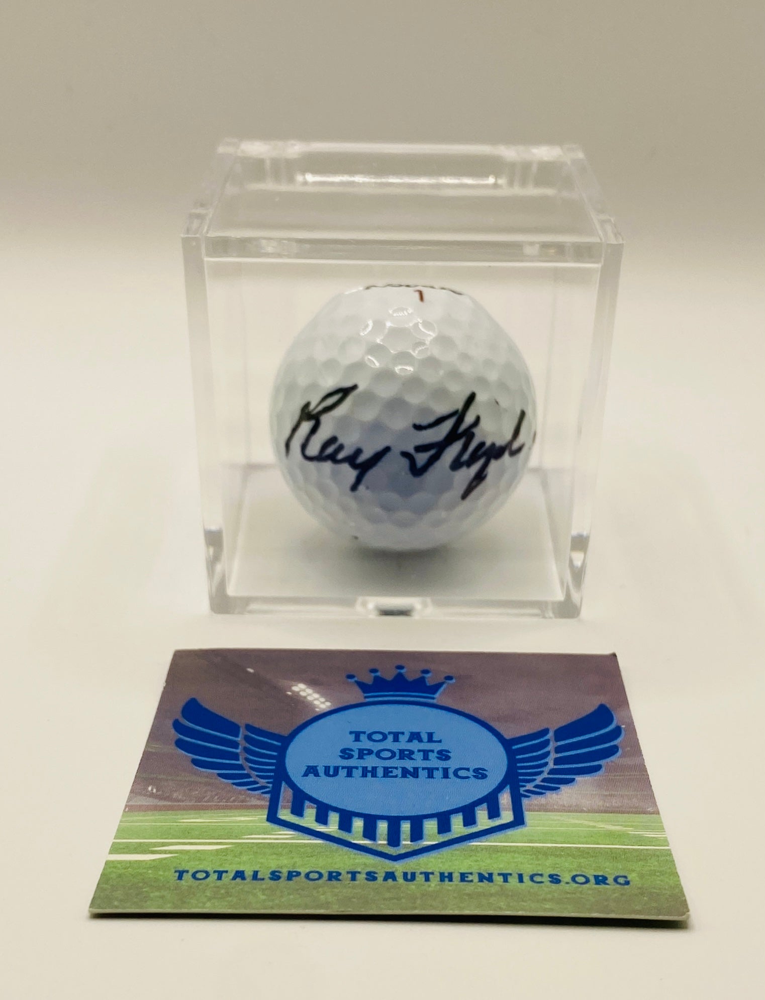 Raymond Floyd Signed Golf Ball With COA (3100159)