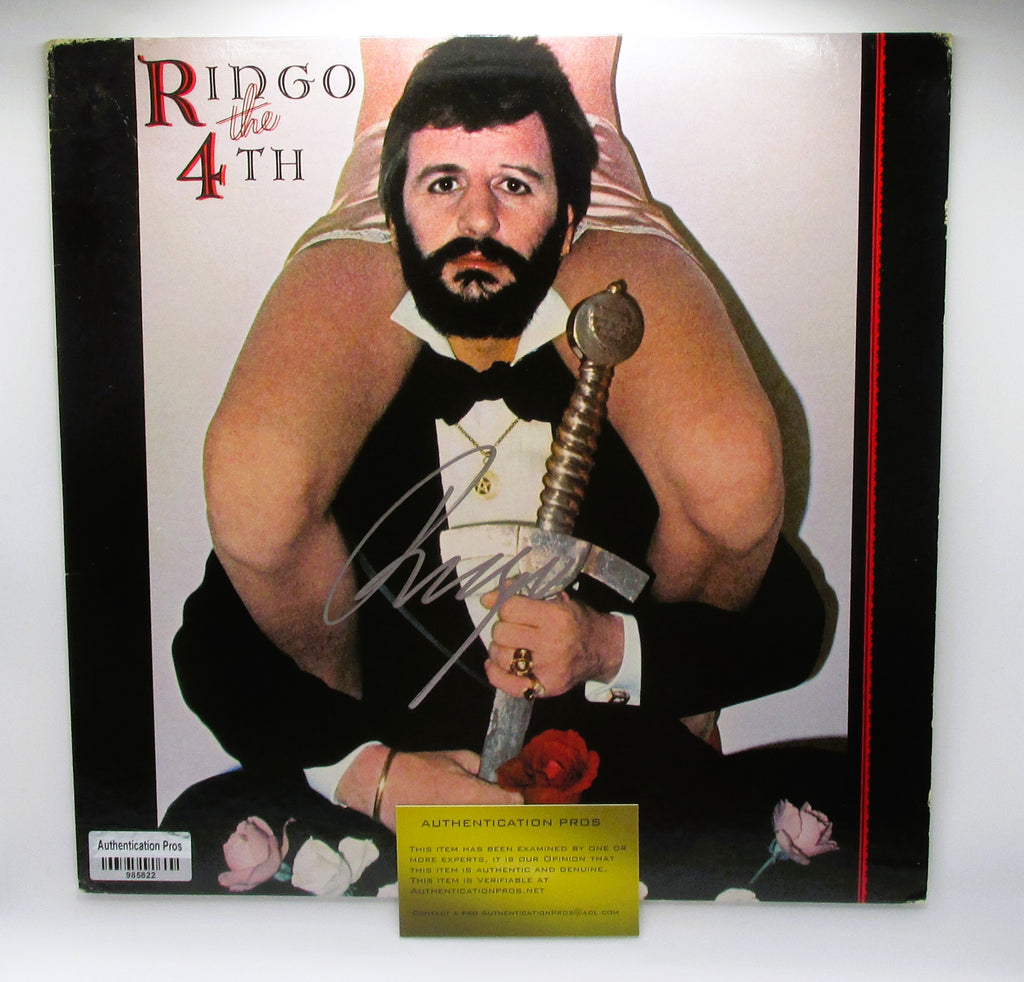 Ringo Starr Signed Album Cover With COA (985822) (Beatles)