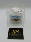 Rollie Fingers Signed Baseball In Case With COA (A52562) (Athletics, Padres, Brewers)