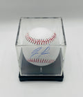 Ronald Acuna Jr. Signed Baseball In Case With COA (984471) (Braves)