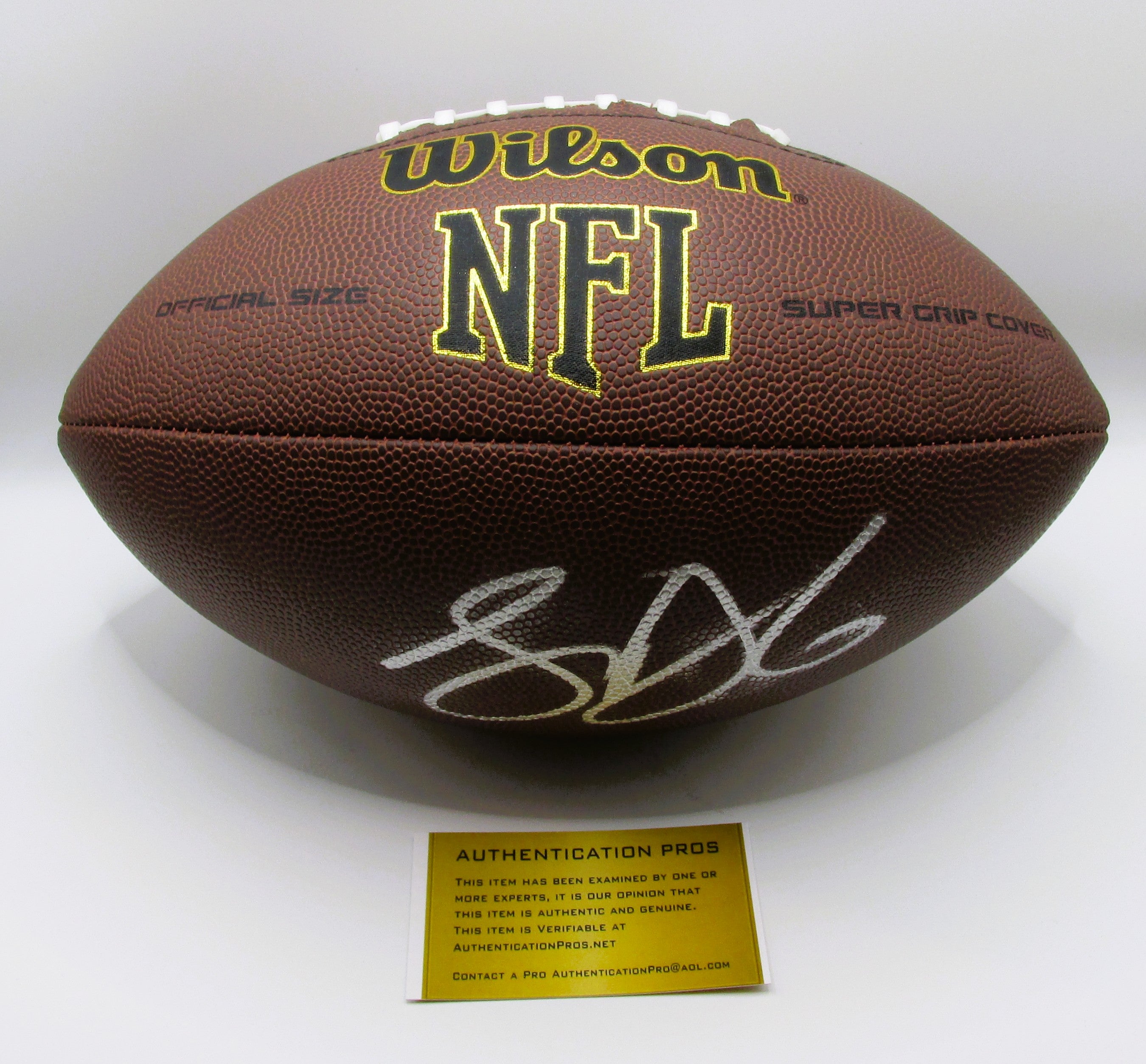 Sam Darnold Signed Football With COA (986792) (Seahawks)
