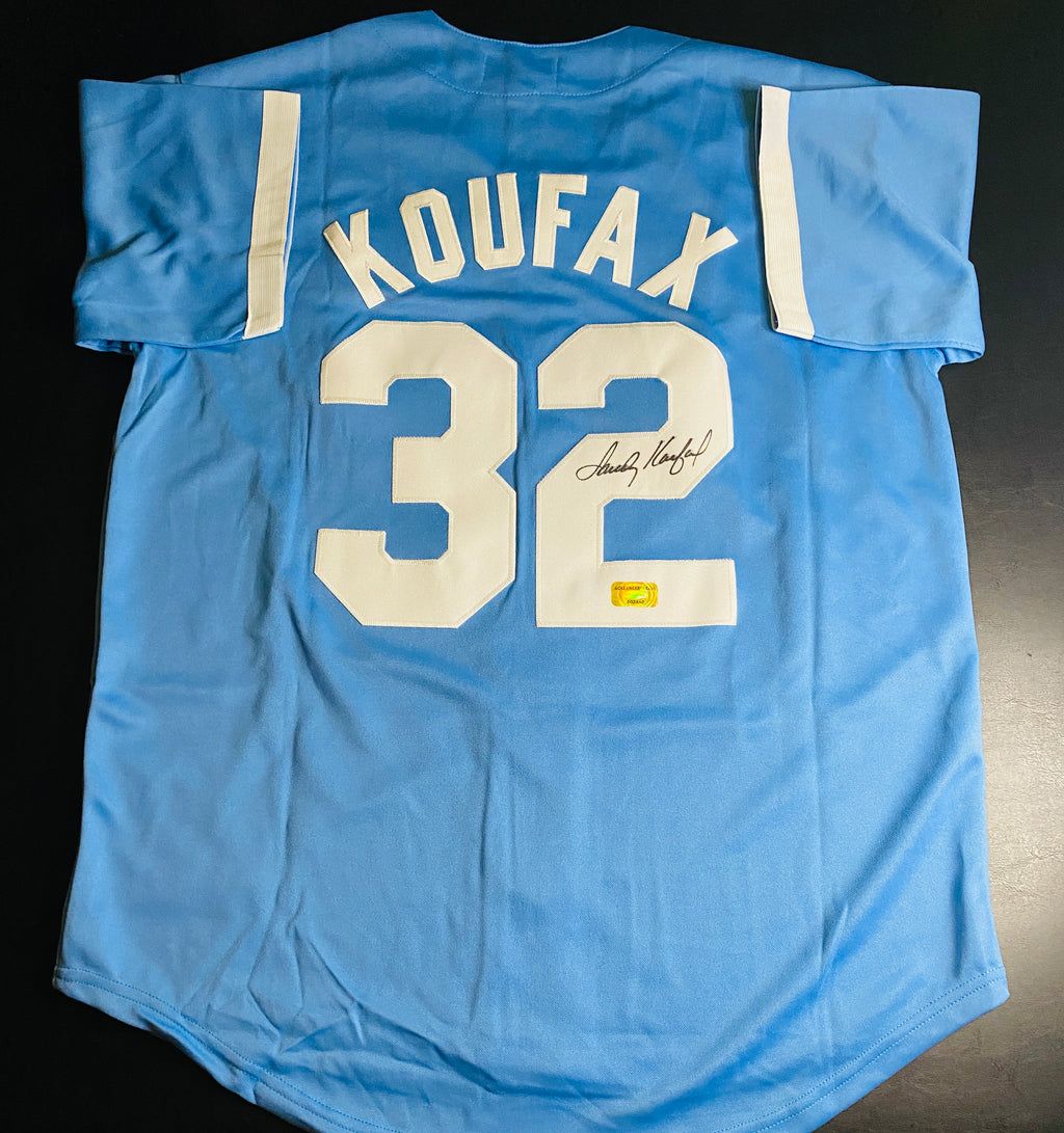 Sandy Koufax Signed Jersey With COA (202460) (Dodgers)