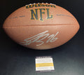 Saquon Barkley Signed Football With COA (PC605843) (Eagles)