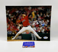 Shane Bieber Signed 8x10 Photo With COA (436960) (Guardians, Indians)