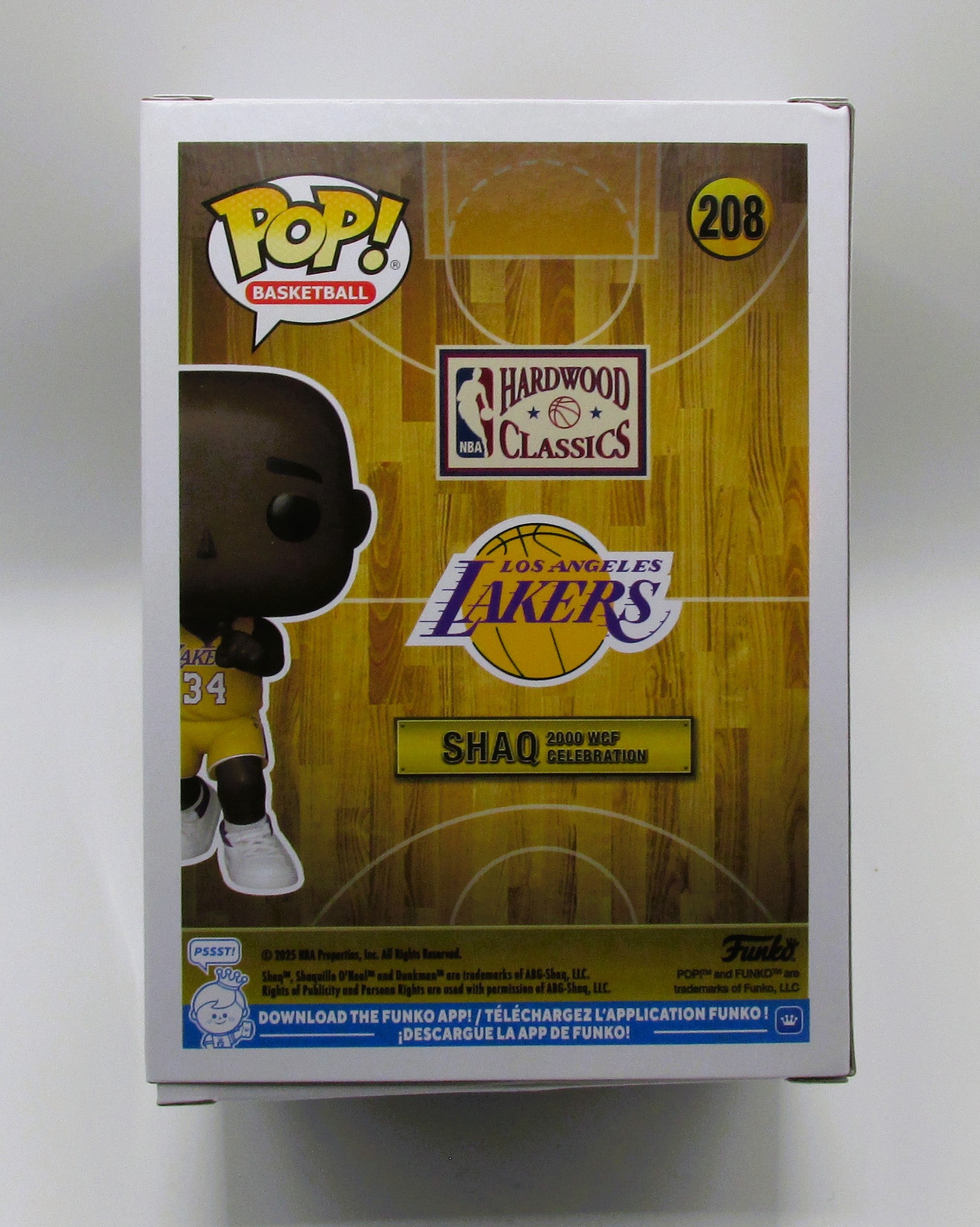 Shaquille O'Neal Signed Funko In Case With COA (PC483323) (Lakers)