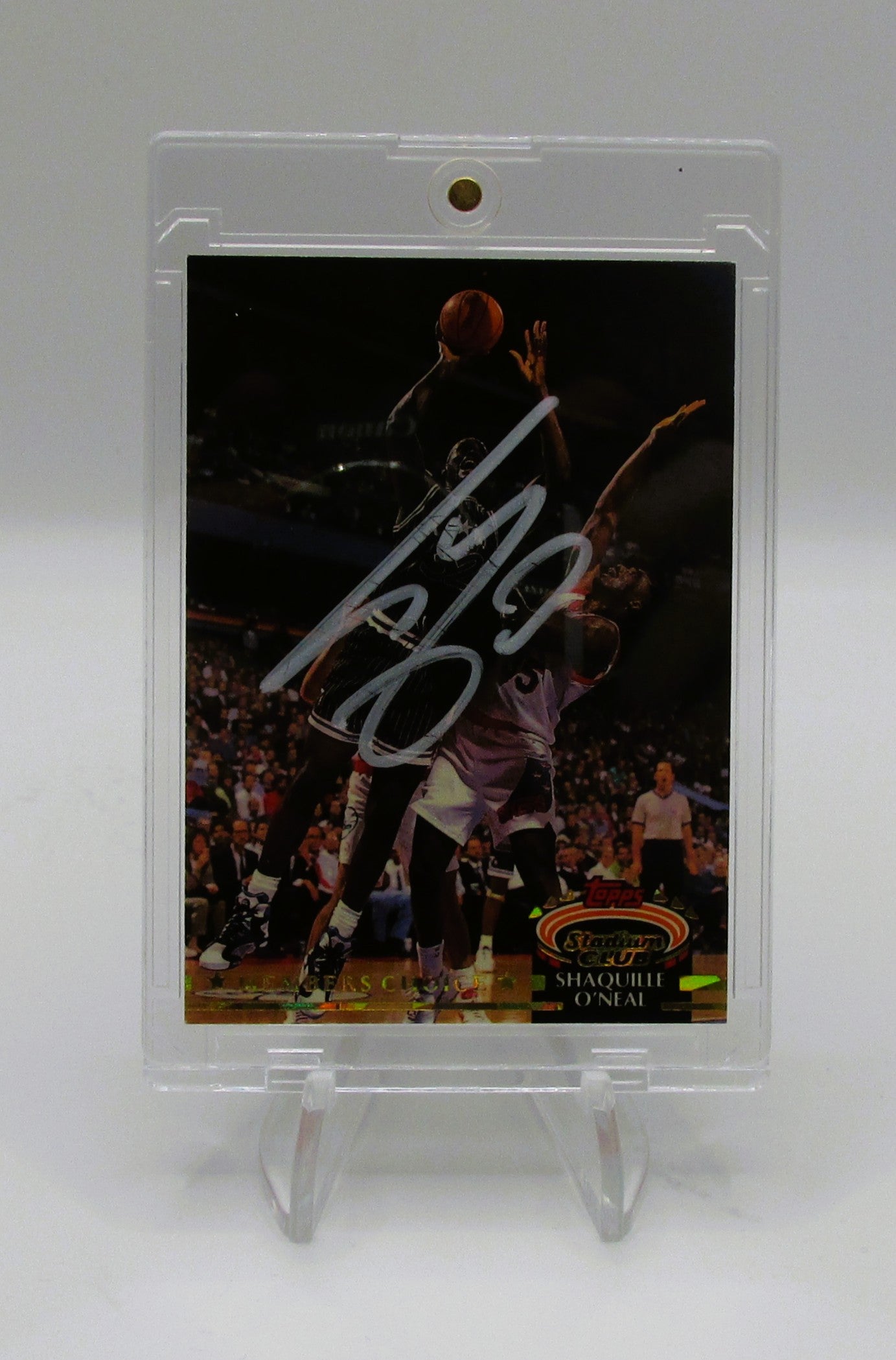 Shaquille O'Neal (Shaq) Signed Card With COA (PC480551) (Magic)