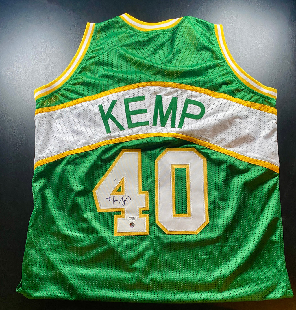 Shawn Kemp Signed Jersey (Sonics) - See Notes Regarding COA