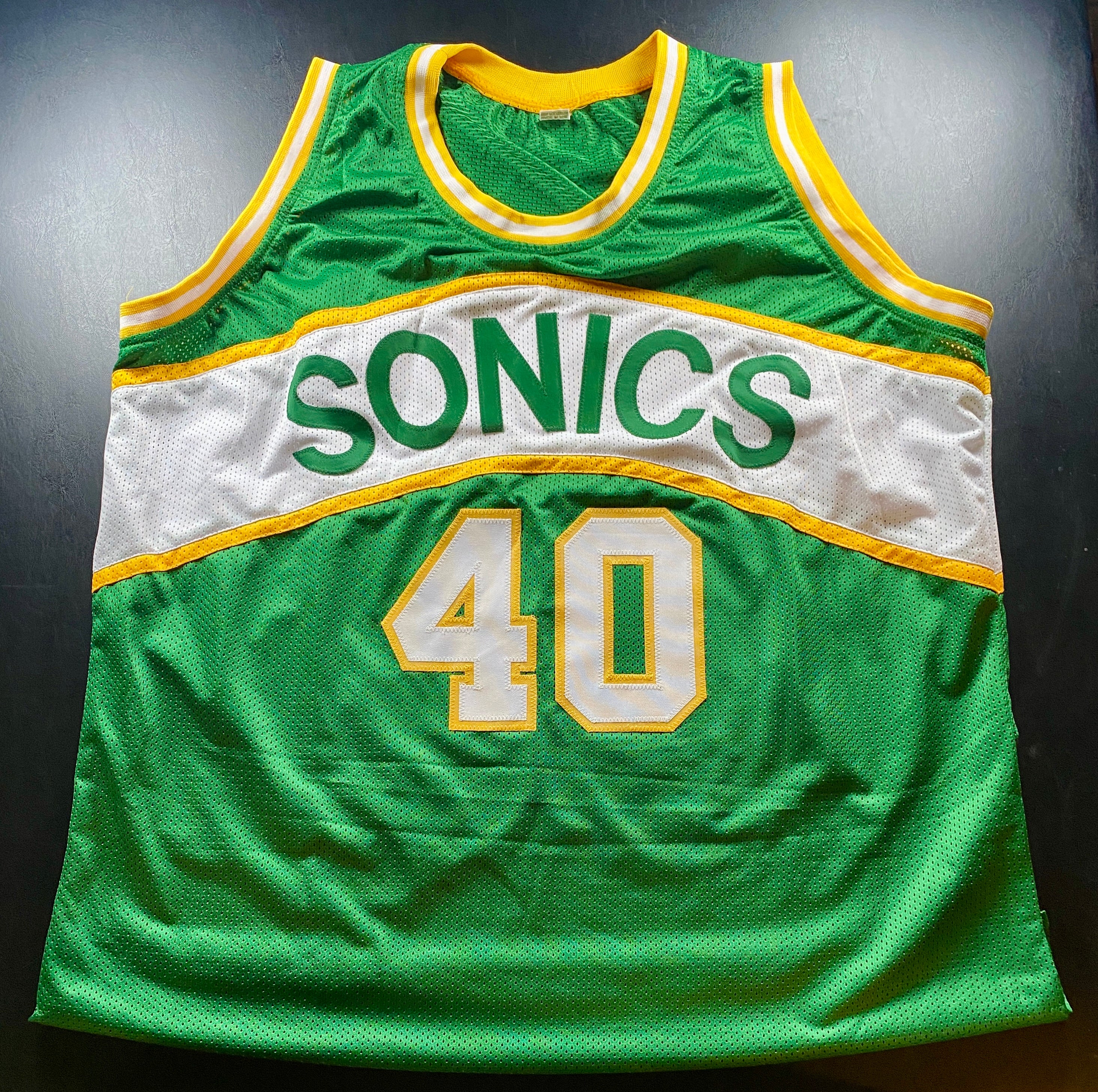 Shawn Kemp Signed Jersey (Sonics) - See Notes Regarding COA