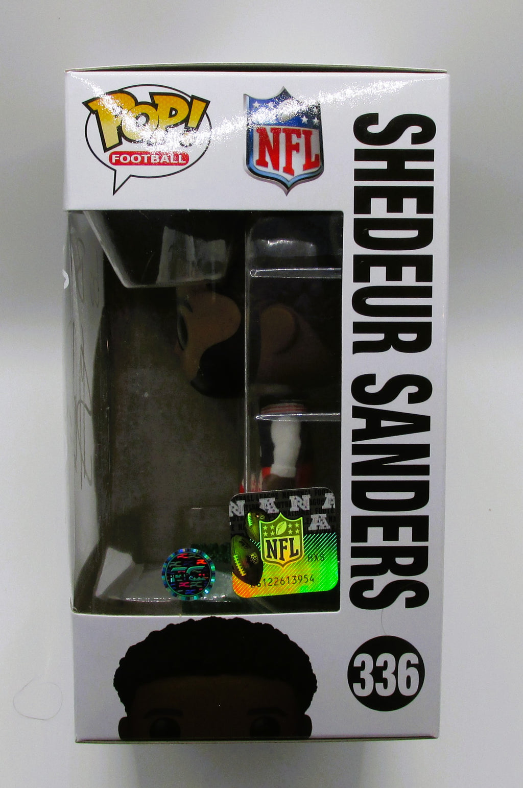 Shedeur Sanders Signed Funko In Case With COA (PC483935) (Browns)