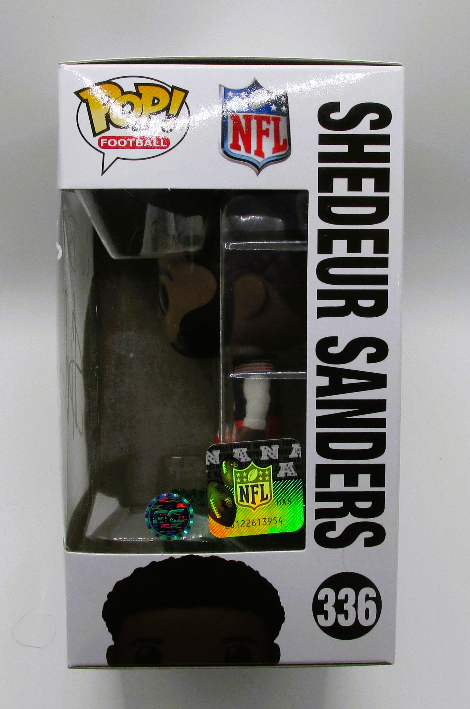 Shedeur Sanders Signed Funko In Case With COA (PC483935) (Browns)