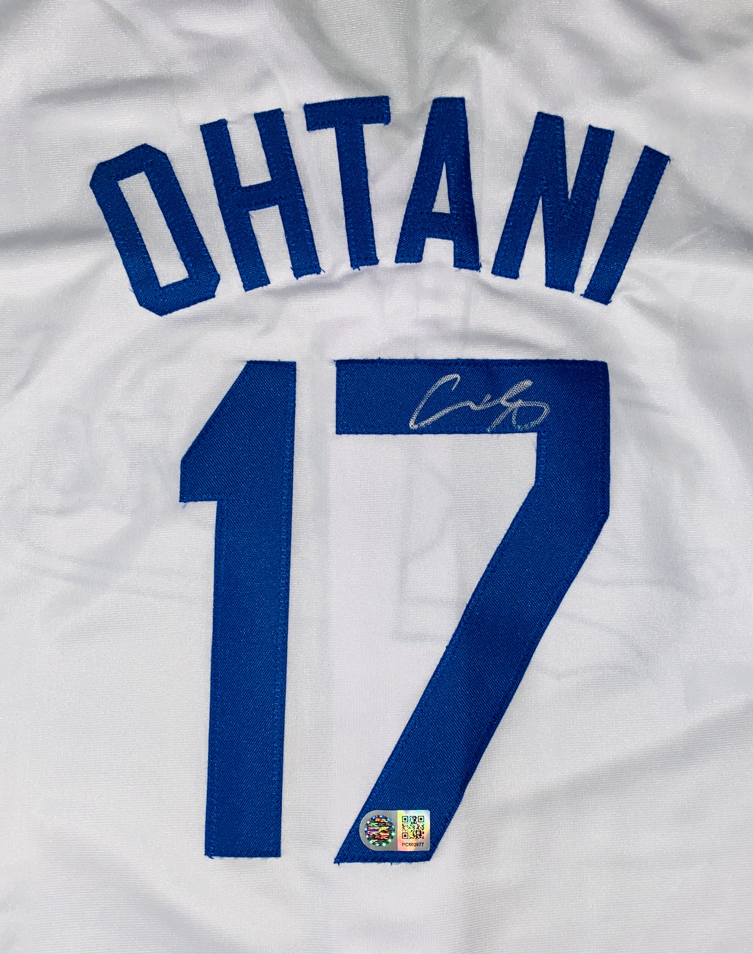 Shohei Ohtani Signed Jersey With COA (PC602677) (Dodgers)