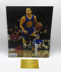 Steph Curry Signed 8x10 Photo With COA (987432) - BENT (Warriors)