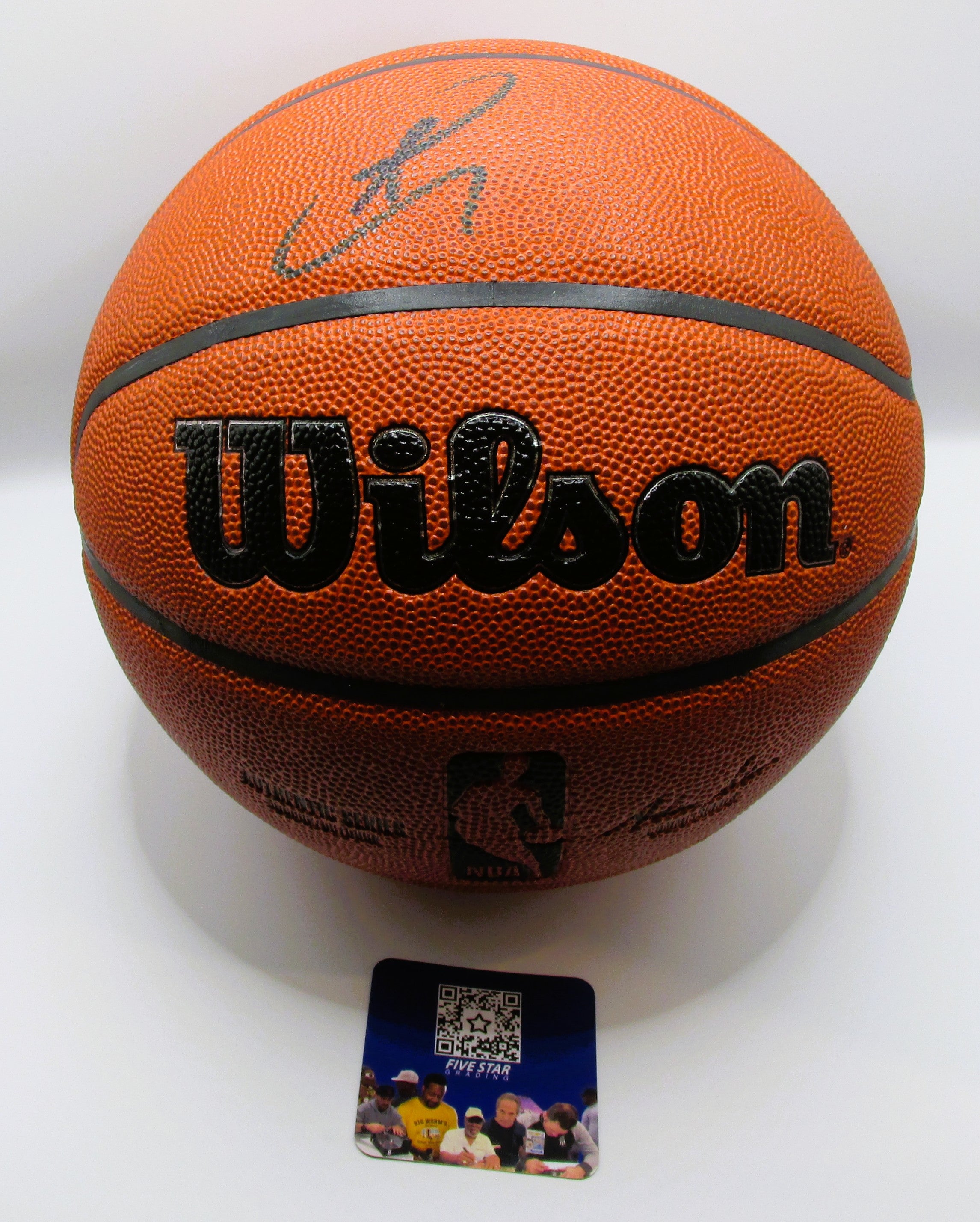Steph Curry Signed Basketball With COA (503238) (Warriors)