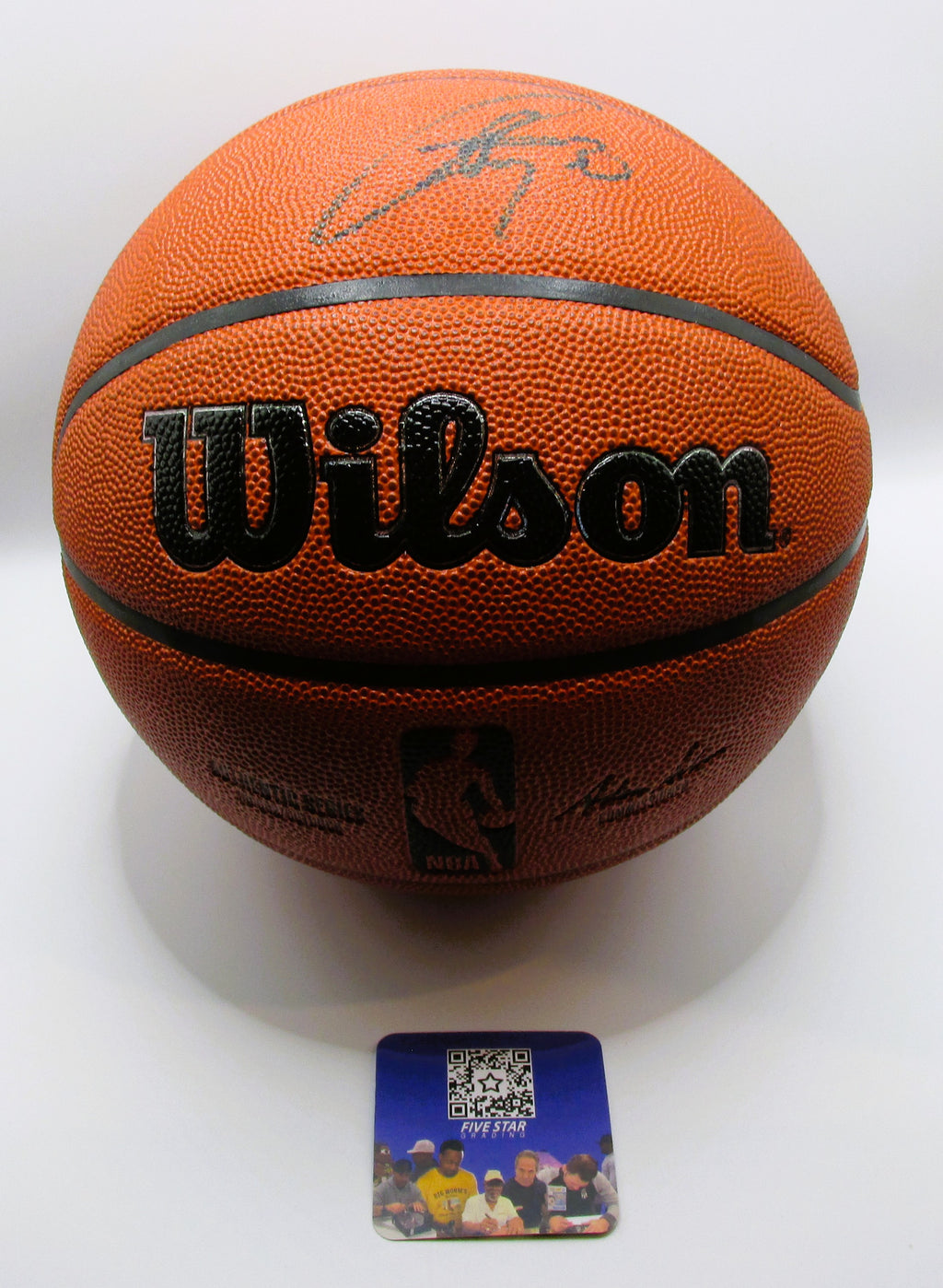 Steph Curry Signed Basketball With COA (503261) (Warriors)