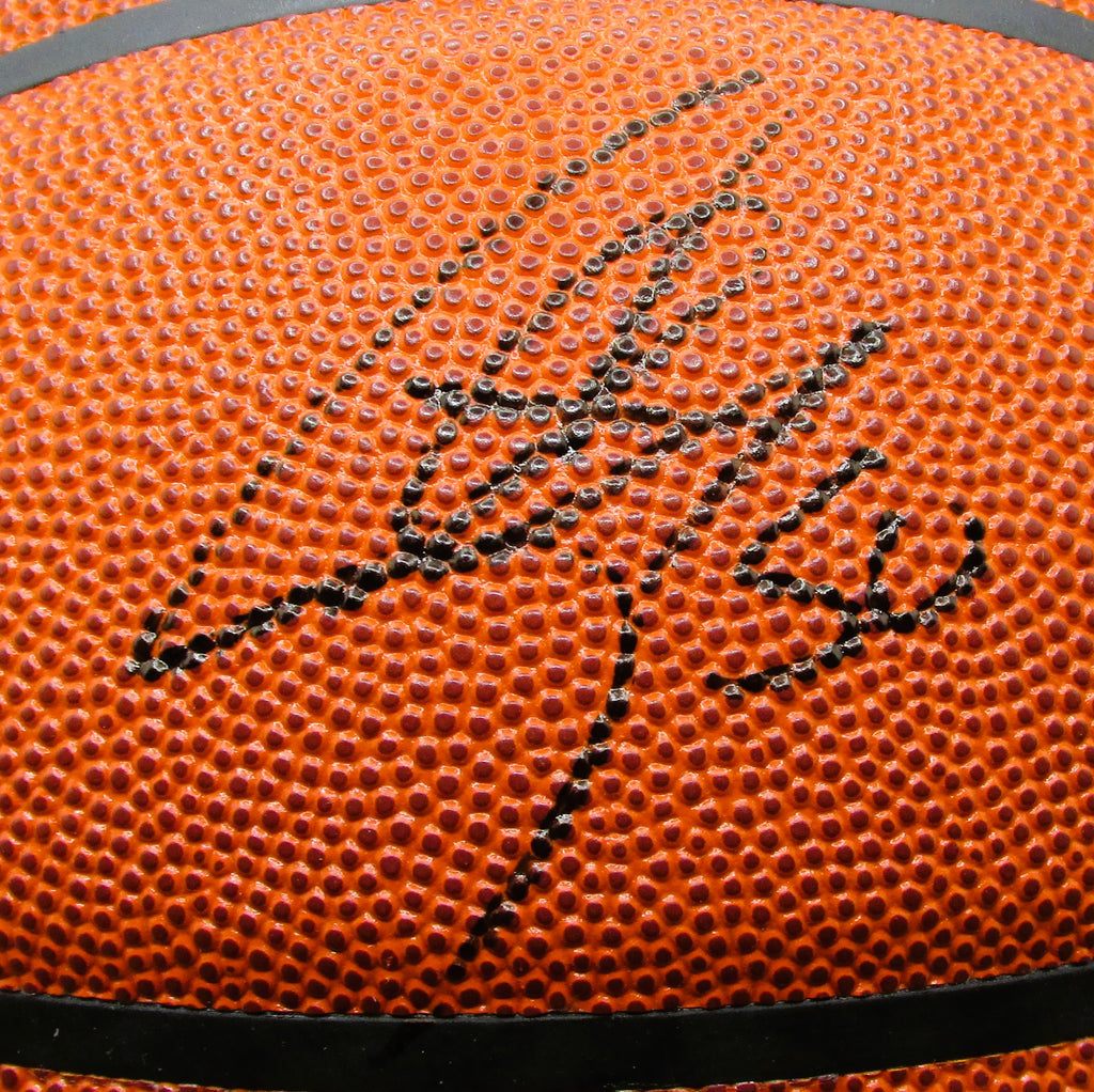 Steph Curry Signed Basketball With COA (A45523) (Warriors)