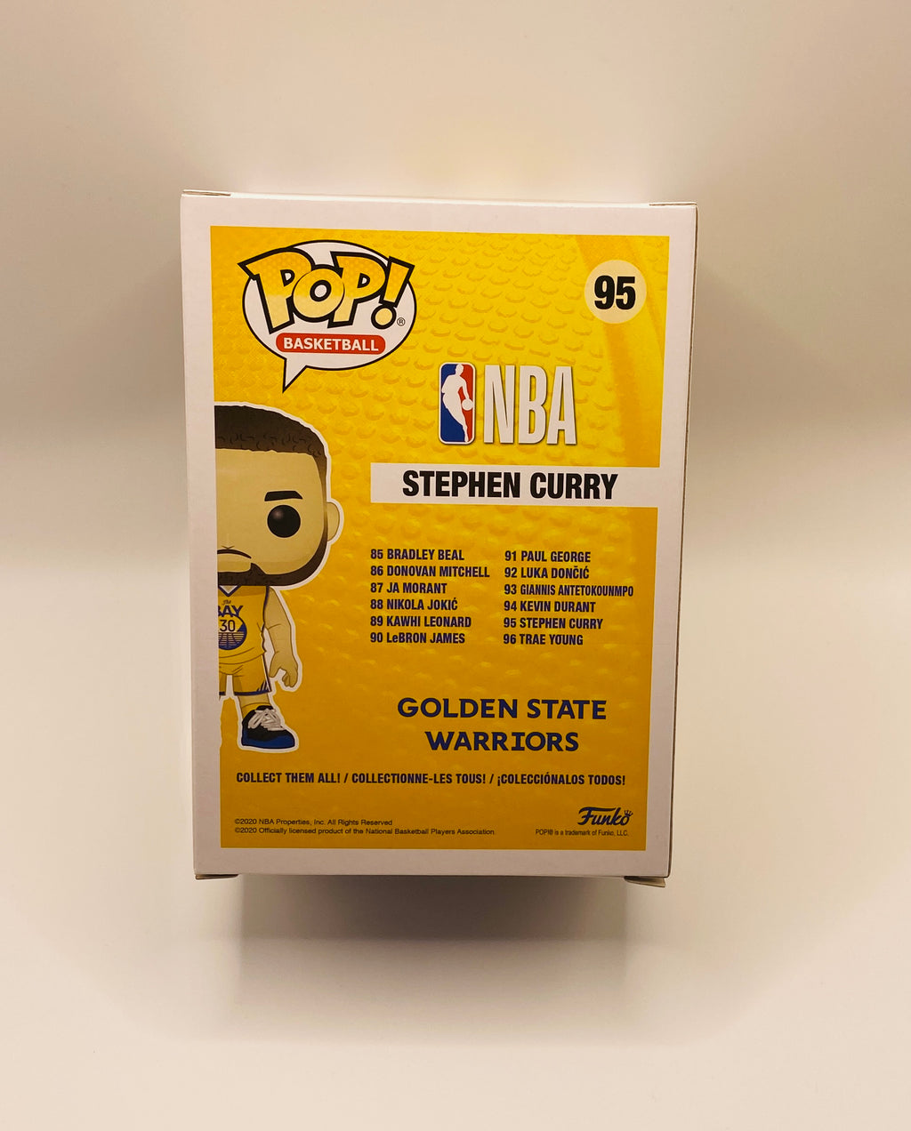 Steph Curry Signed Funko In Case With COA (120143) (Warriors)