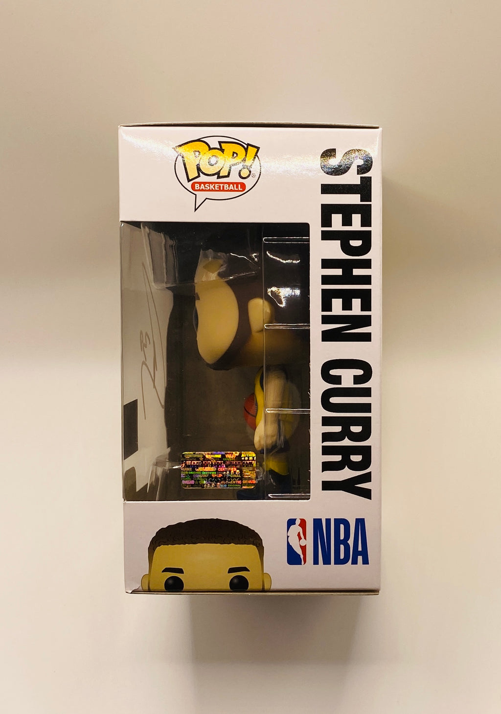 Steph Curry Signed Funko In Case With COA (120143) (Warriors)