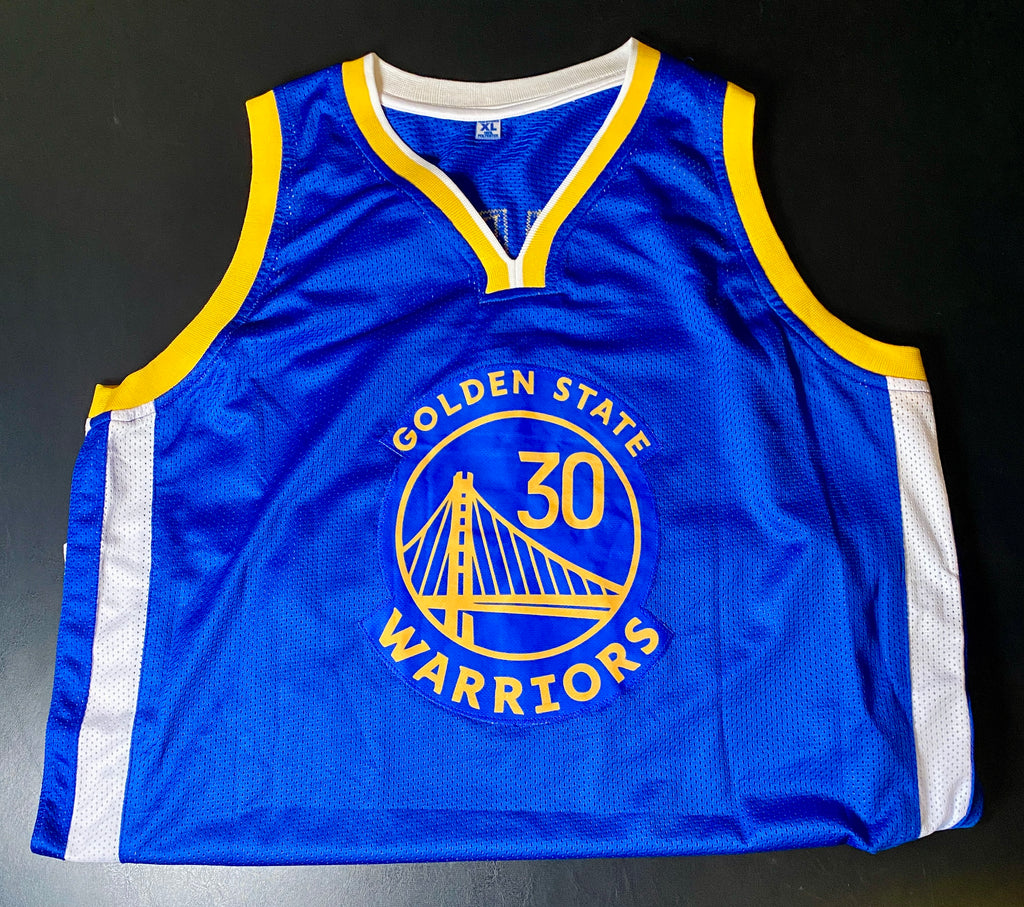 Steph Curry Signed Jersey With COA (A46963) (Warriors)