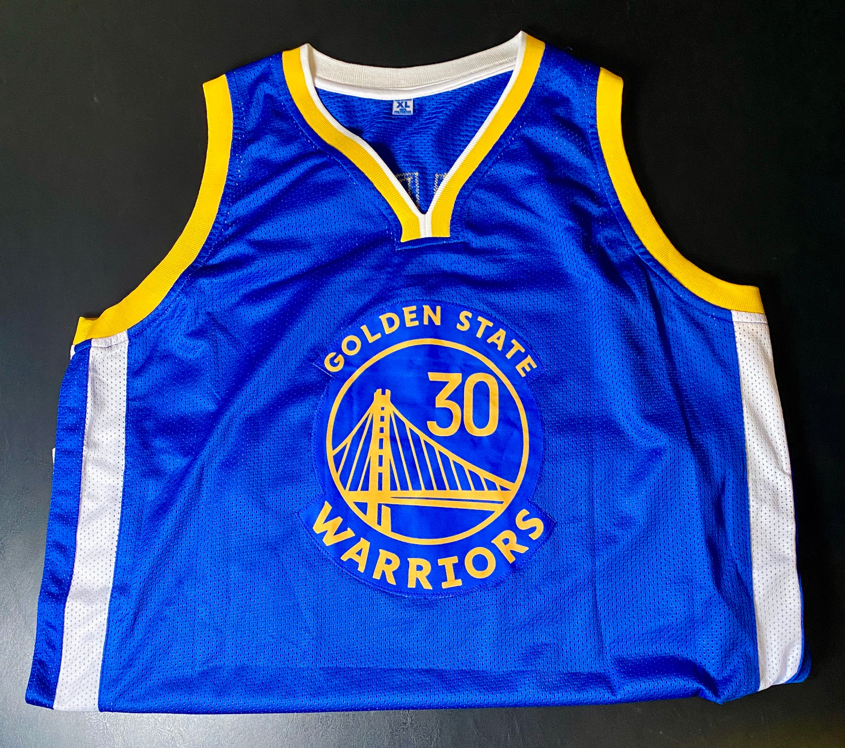 Steph Curry Signed Jersey With COA (A46963) (Warriors)