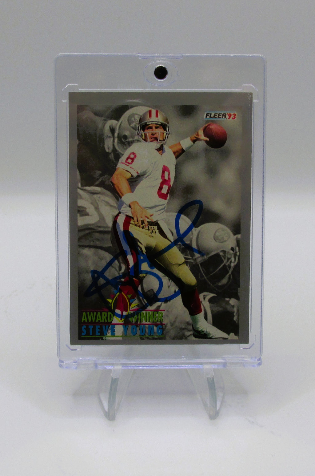 Steve Young Signed Card With COA (PC484850) (49ers)