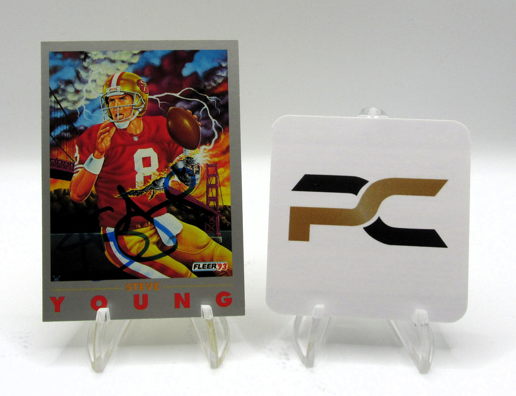 Steve Young Signed Card With COA (PC484853) (49ers)
