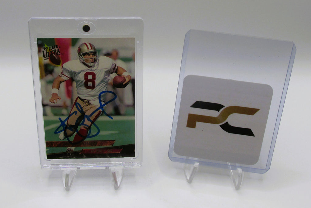 Steve Young Signed Card With COA (PC484863) (49ers)