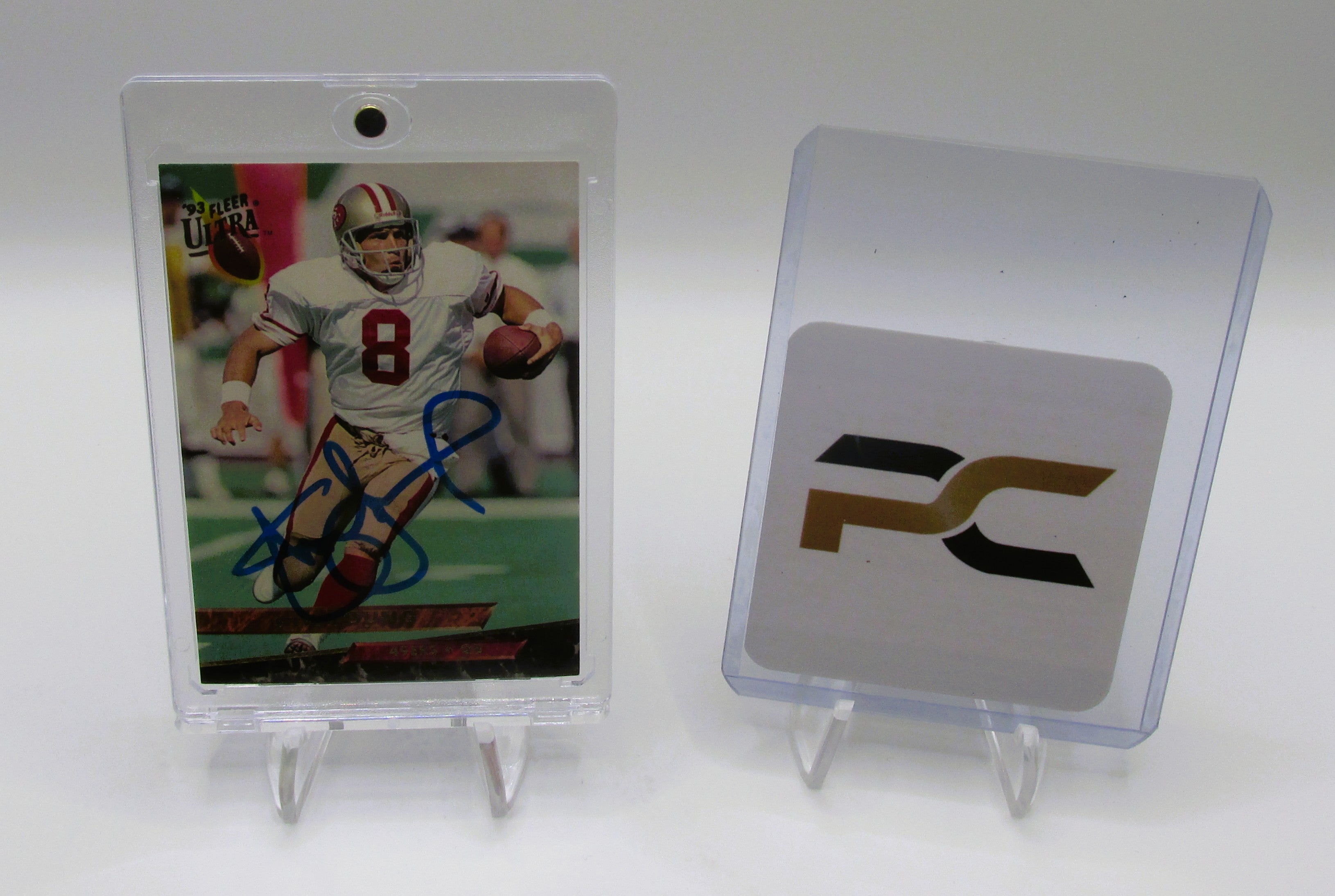Steve Young Signed Card With COA (PC484863) (49ers)